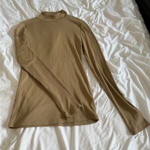 No Boundaries Tan Long Sleeve Women's Top